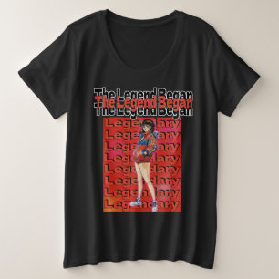 Legende Begon  Grote Maat T-shirt