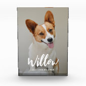 Légende bien-aimée Bloc photo acrylique personnali (Devant)