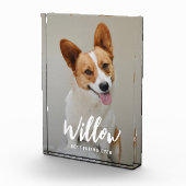 Légende bien-aimée Bloc photo acrylique personnali (Droite)