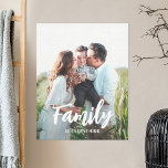 Légende bien-aimée Photo personnalisée Toile envel<br><div class="desc">Préservez les précieux moments avec une décoration murale personnalisée. Ça fait un grand cadeau !</div>