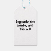 legende CUSTOM Cadeaulabel (Voorkant)