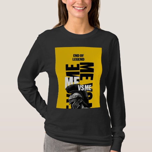 Legende Einde Ik vs Ik Grafisch T-shirt (Voorkant)