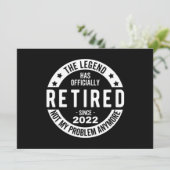 Legende heeft officieel in ruste getreden in 2022 aankondiging (Staand voorkant)