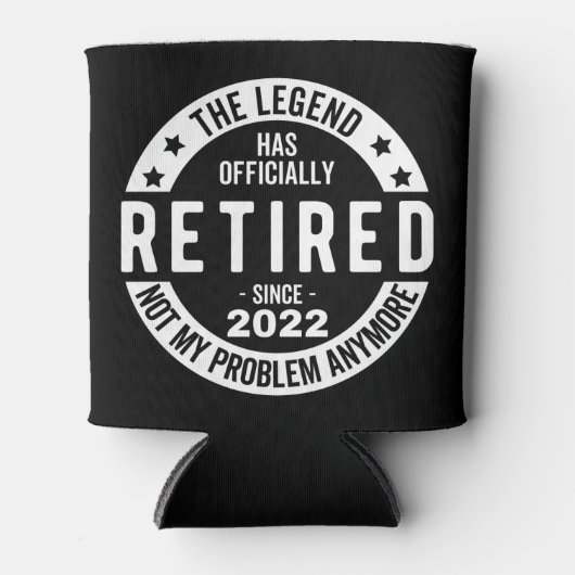 Legende heeft officieel in ruste getreden in 2022 blikjeskoeler (Voorkant)