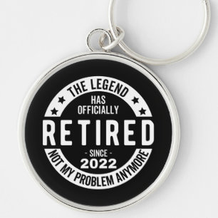 Legende heeft officieel in ruste getreden in 2022 sleutelhanger