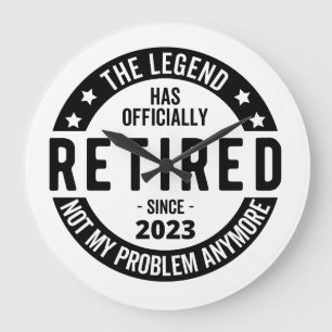 Legende heeft officieel in ruste getreden in 2023 grote klok