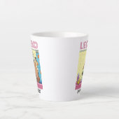 Legende (in de badkamer) zingen Groundhog Latte Mok (Voorkant)