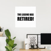 Legende is in ruste poster (Thuiskantoor)