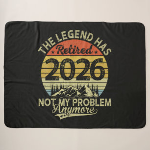 Legende is met pensioen 2026 Niet mijn probleem Sherpa Deken