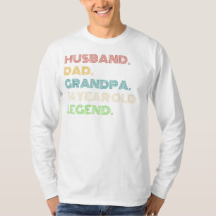 legende: man, vader, opa - 54, nog steeds t-shirt