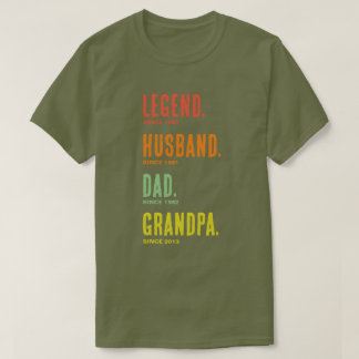Légende Mari Papa grand-père depuis T-shirt