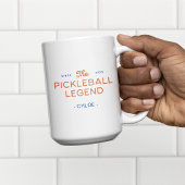 Légende moderne de Pickleball Mug personnalisé