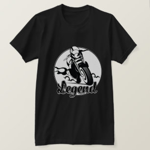 Legende motorfiets t-shirt