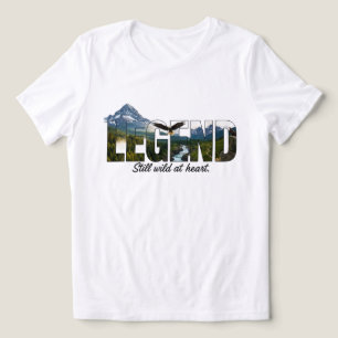 Legende Nog steeds wild van hart Outdoor Grafisch Tri-Blend Shirt