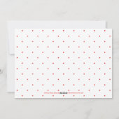 Légende personnalisée Couleur modifiable Carte de  (Dos)