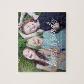 Légende personnalisée de mémoire précieuse Puzzle  (Vertical)