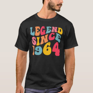 Legende sinds 1964 58 jaar oud Retro 58e T-shirt