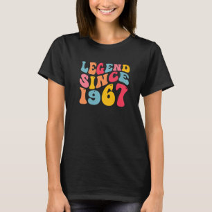 Legende sinds 1967 55 jaar oud Retro 55th T-shirt