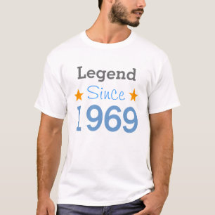 Legende sinds 1969 t-shirt