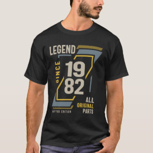 Legende sinds 1982 41 jaar t-shirt
