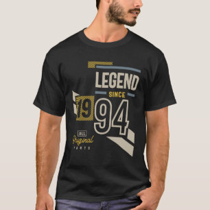 Legende sinds 1994 29 jaar t-shirt