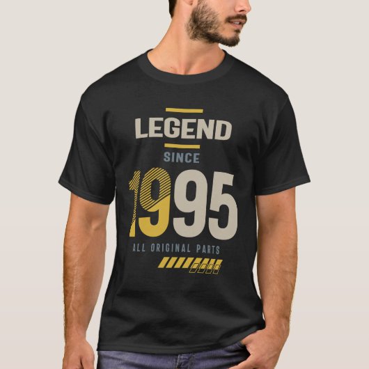 Legende sinds 1995 28 jaar t-shirt (Voorkant)