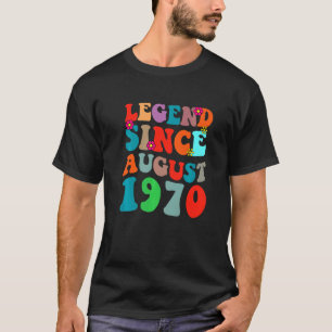 Legende sinds augustus 1970 vogeldag Retro Vi T-shirt