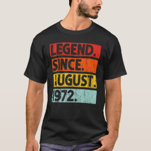 Legende sinds augustus 1972 1972 Mannen Vrouwen B T-shirt