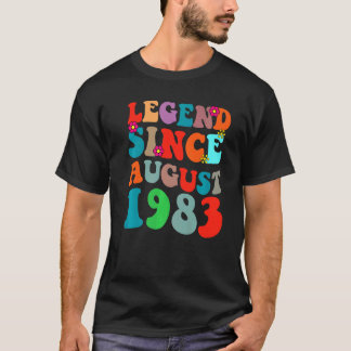 Legende sinds augustus 1983  vogeldag Retro VI T-shirt