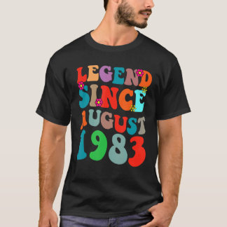 Legende sinds augustus 1983  vogeldag Retro VI T-shirt