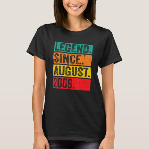 Legende sinds augustus 2009 13e verjaardag, 13 jaa t-shirt