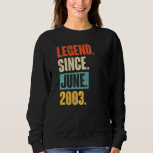 Legende sinds juni 2003 19 jaar oud op 19 septembe trui