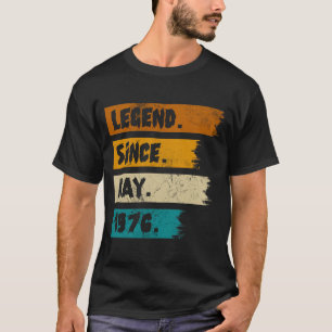 Legende sinds mei 1976 t-shirt