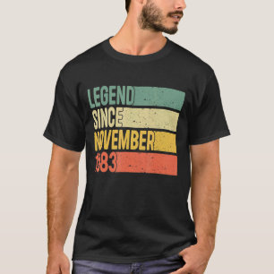 Legende sinds november 1983 39 jaar oud en 39 jaar t-shirt
