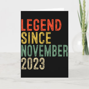 Legende sinds november 2023 2e verjaardag 2 jaar o kaart