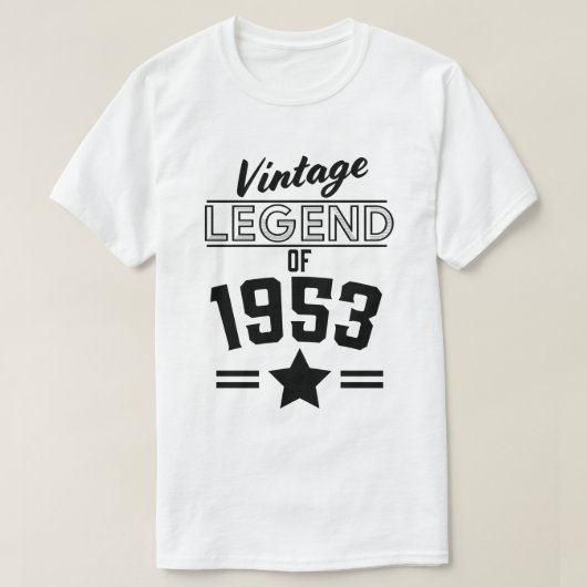 Legende uit 1953 t-shirt (Design voorkant)