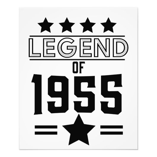 legende uit 1955 foto afdruk (Voorkant)