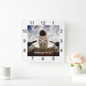 Legende van de hemel aanpasbaar vierkante klok (Huis)