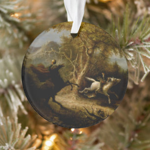Legende van de Hoofdloze Ruiter Halloween Geest Ornament