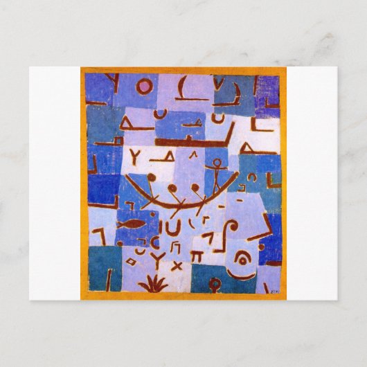 Legende van de Nijl door Paul Klee Briefkaart (Voorkant)