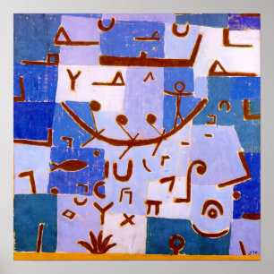 Legende van de Nijl Paul Klee Poster