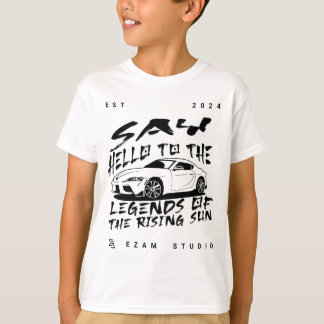 Legende van de rijzende zon - Bold Artistic Design T-shirt