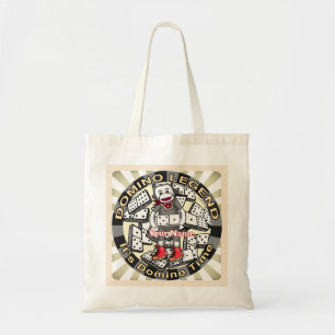 Legende van de Sock Monkey Domino Tote Bag
