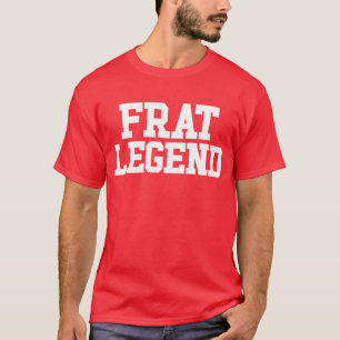 Legende van de studentenvereniging Funny broedersc T-shirt