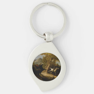 Legende van Headless Horseman Halloween Ghost Sleutelhanger