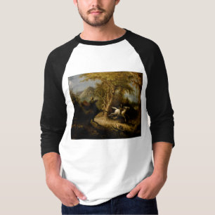 Legende van Headless Horseman Halloween Ghost T-shirt