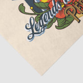 legenden werden geboren in 1973 tissuepapier (Detail)