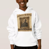 Legendes de la frontière Sweat à capuche affiche v (Devant)