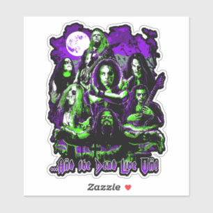Légendes du Metal Autocollant Die-Cut - Les Morts