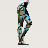 Légendes en verre tendu - Leggings Motifs géométri (Droite)